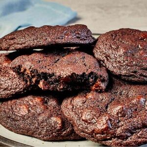 Double Chocolate Cookies - Homemade - One Dozen no seeds oil